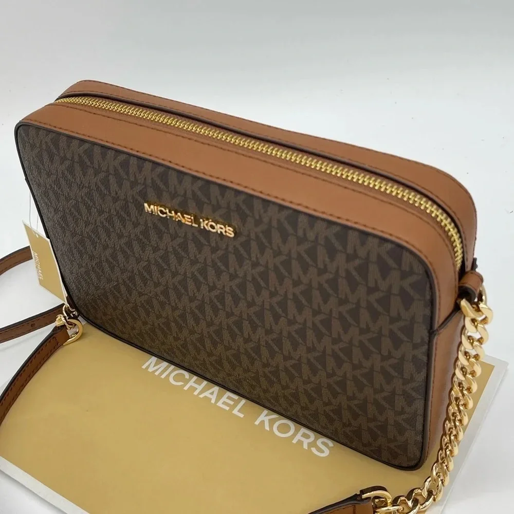Michael Kors Large EW Crossbody Bag Brown